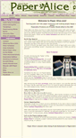 Mobile Screenshot of paperalice.com